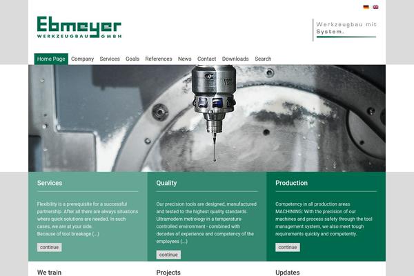 ebmeyer.eu site used Wp-cms