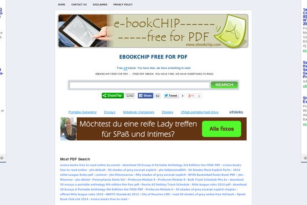 ebookchip.com site used Pdf-themes