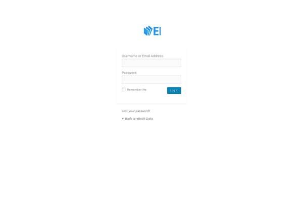 Ebooks theme site design template sample