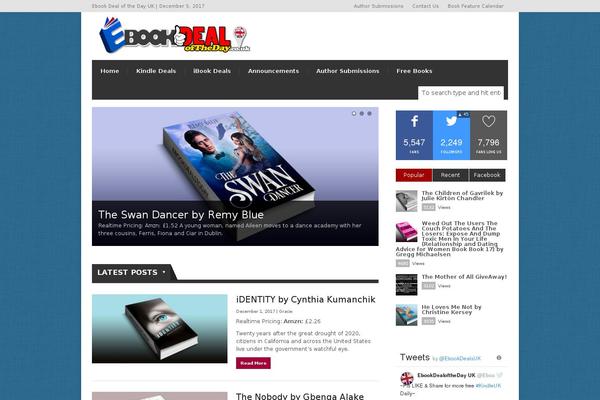 ebookdealoftheday.co.uk site used Extranews