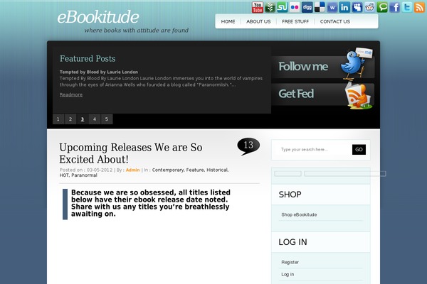 ebookitude.com site used TweetMeBlue