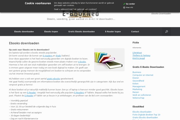 Vantage theme site design template sample