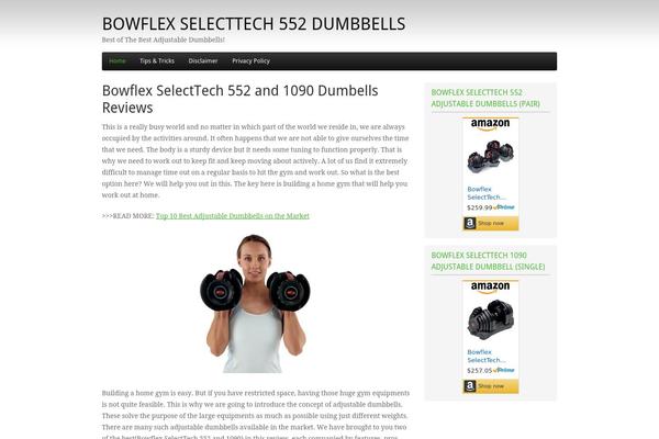 ebowflexselecttech552dumbbells.com site used Fairway
