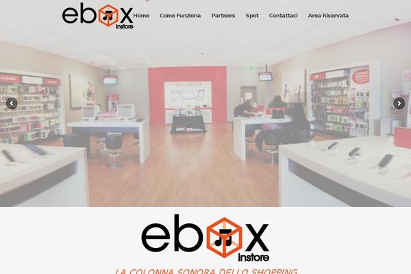 Total theme site design template sample