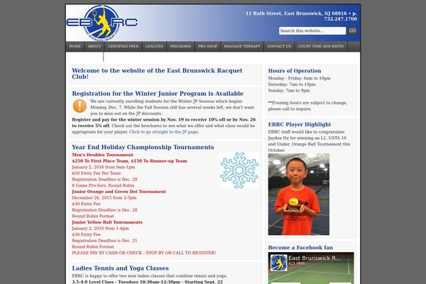 ebrctennis.com site used Corporate-60192