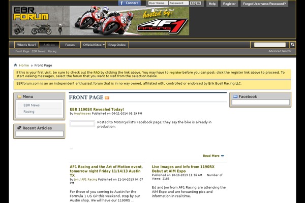 ebrforum.com site used Ebr