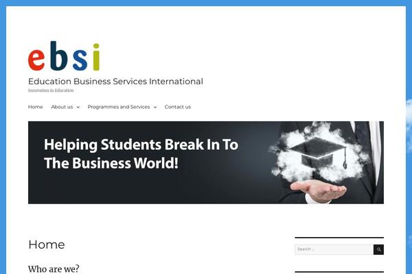 Twenty Sixteen theme site design template sample