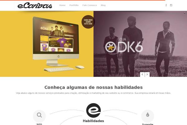 ecanvas.com.br site used Arona