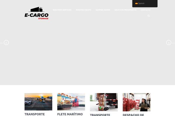 Global Logistics theme site design template sample