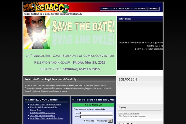ecbacc.com site used Titanium
