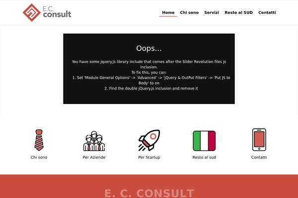 Enfold theme site design template sample