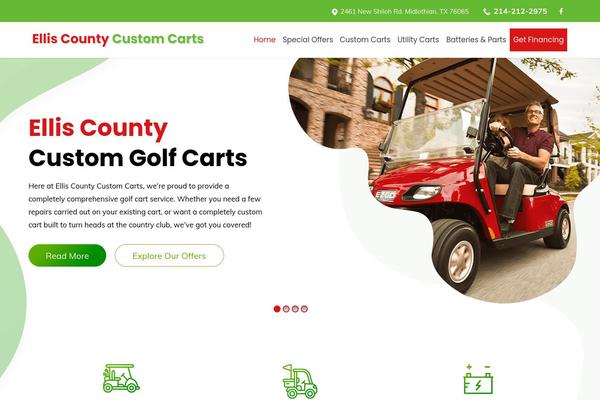 eccustomcarts.com site used Elliscountycustomcarts