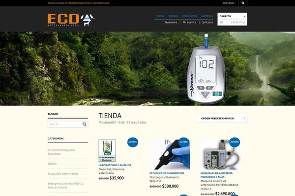 The Retailer theme site design template sample