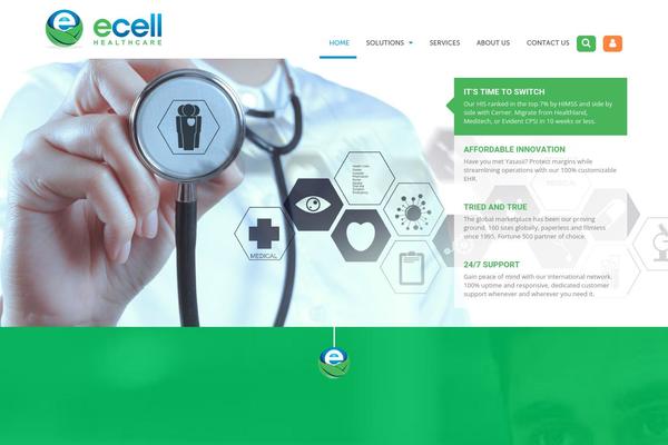 ecellhealthcare.com site used Dsk-bt