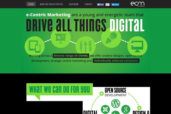 ecentricmarketing.com.au site used Ecentric