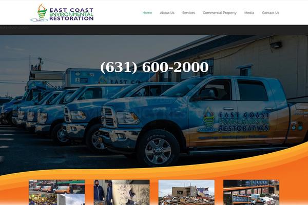 Construction theme site design template sample