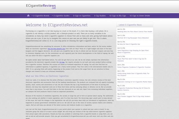 ecigarettereviews.net site used Gamble