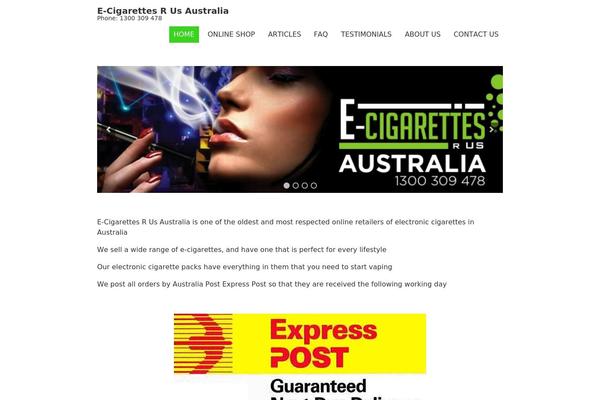 ecigarettesrus.com.au site used Fruitful