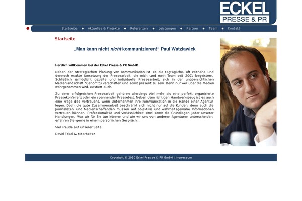 eckelpr.de site used Eckel