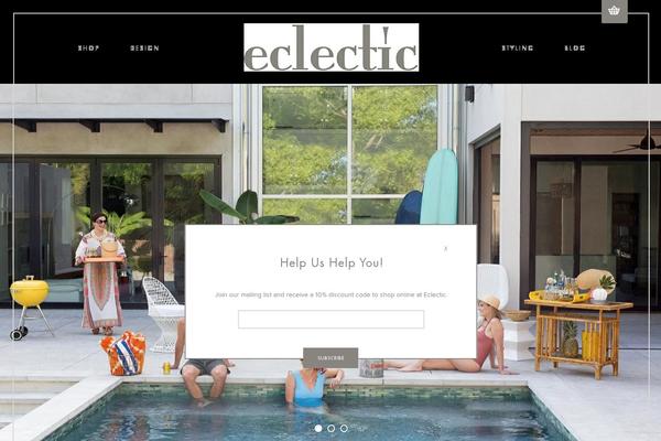 eclecticcharleston.com site used Eclectic