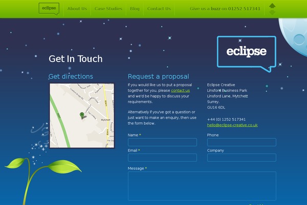 eclipse-creative.co.uk site used eClipse