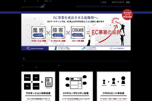 ecmarketing.co.jp site used Ecmarketing
