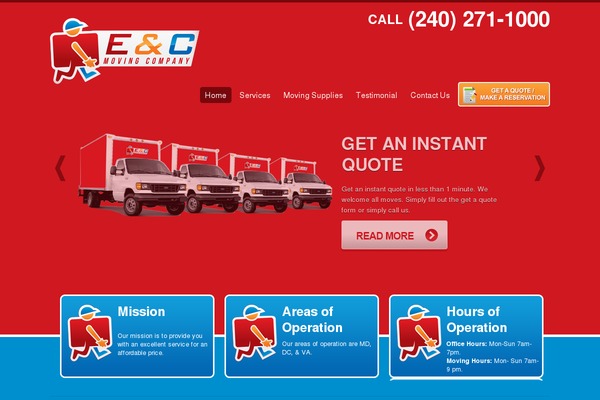 ecmovingcompany.com site used Authorselvi_theme