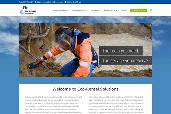 eco-rentalsolutions.com site used Ers-divi