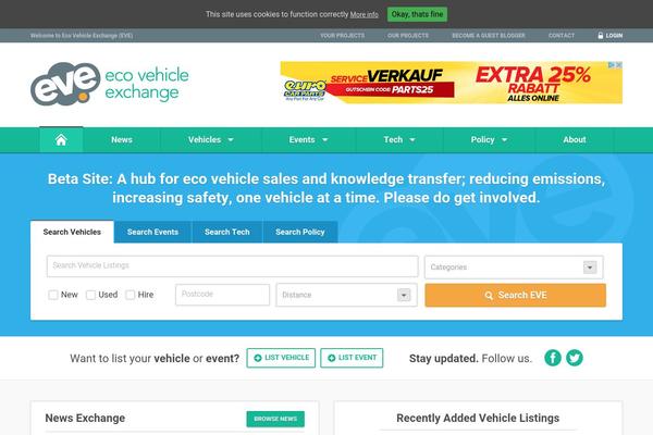 eco-vehicle-exchange.net site used Eve