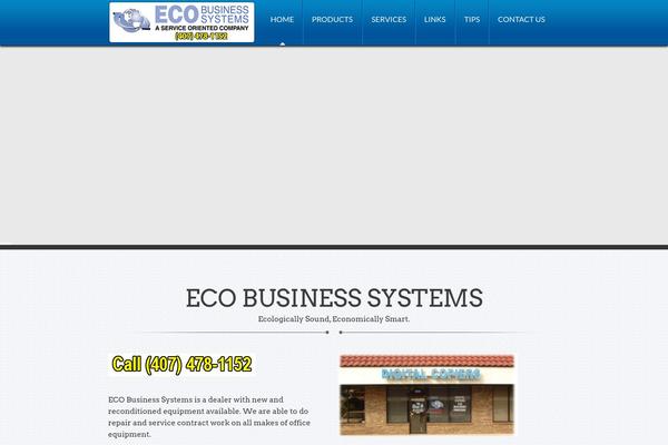 Core theme site design template sample