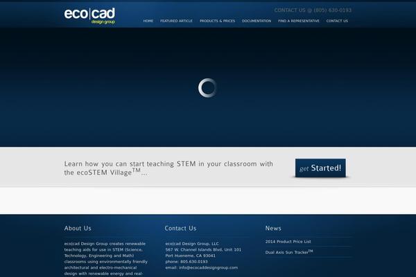 inFocus theme site design template sample