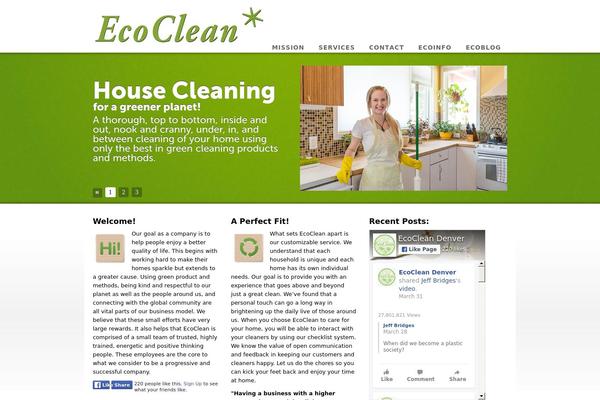 Ecopro_dev theme site design template sample
