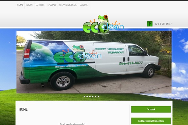 ecocleanmt.com site used Luxero