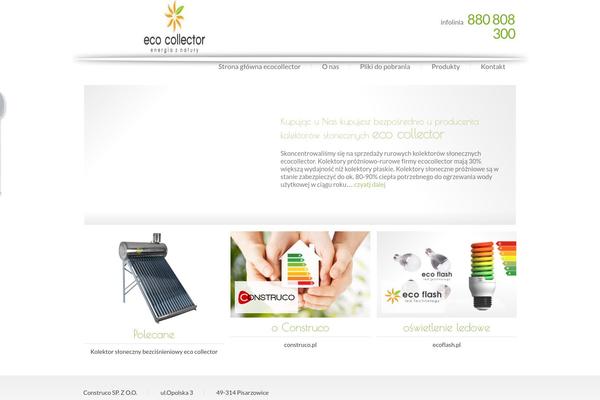 ecocollector.pl site used Collector