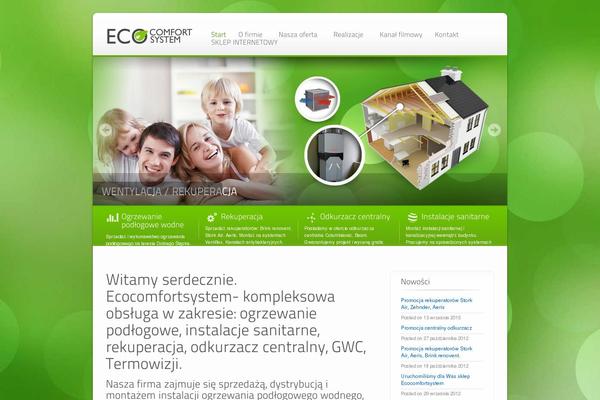 ecocomfortsystem.pl site used Ecobiz_2
