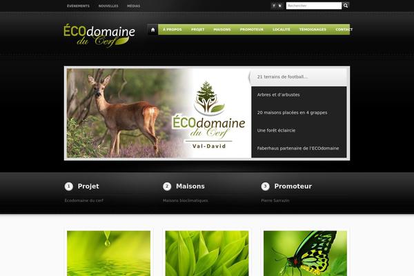 ecodomaine.ca site used Spitz