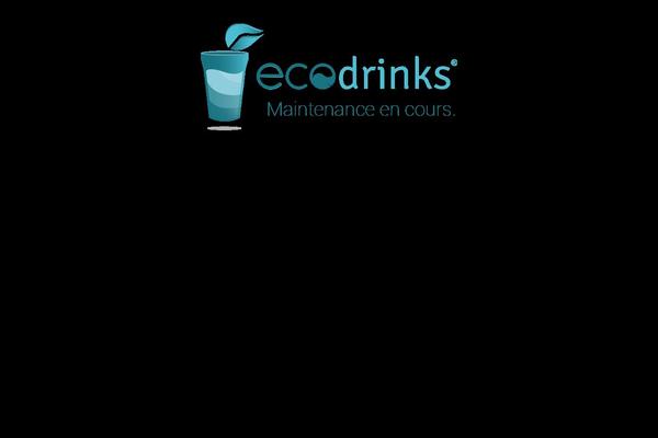 ecodrinks.fr site used Ecodrinks