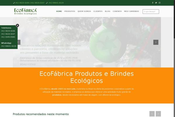 ecofabrica.com.br site used Amplus_v2.0.4