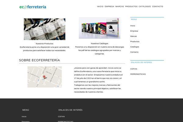ecoferreteria.es site used Bridge-ecoferreteria