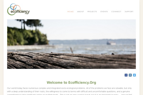 ecofficiency.org site used Ecofficiency