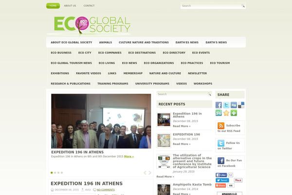 ecoglobalsociety.com site used Bonvi