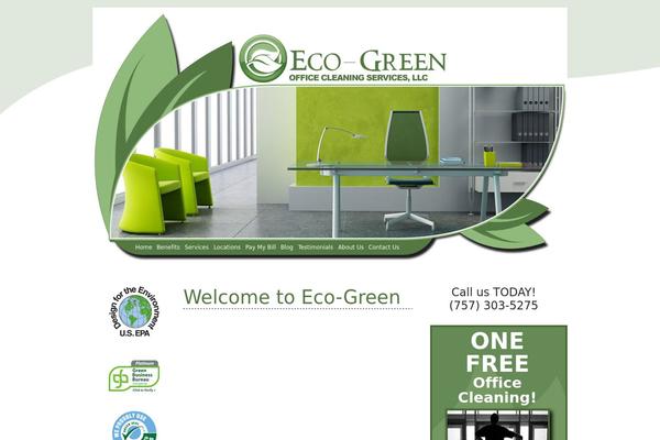 ecogreenofficecleaningservices.com site used Ecogreen-child