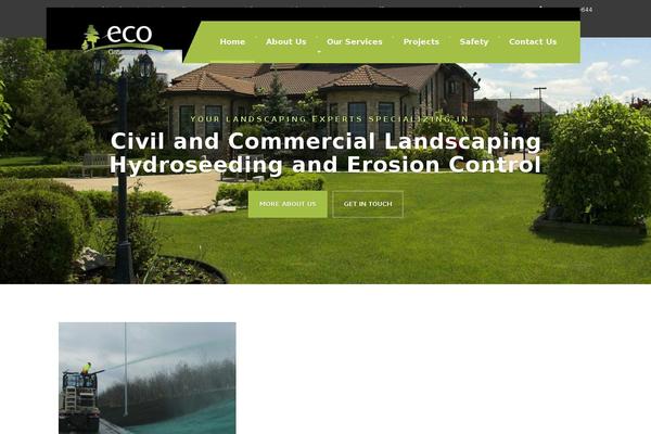 ecogroundworks.ca site used The-landscaper