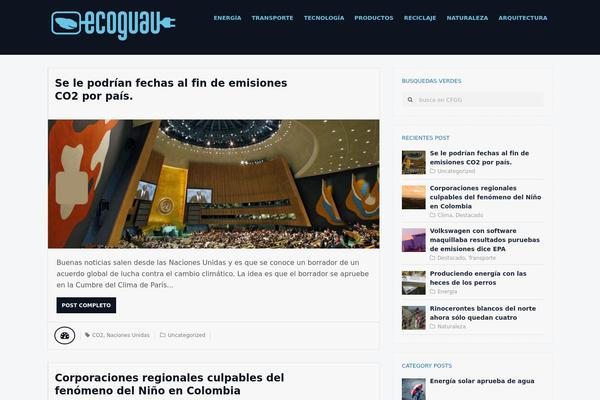 ecoguau.com site used Correrco