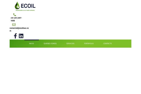 ecoilsac.com site used Twenty Twenty
