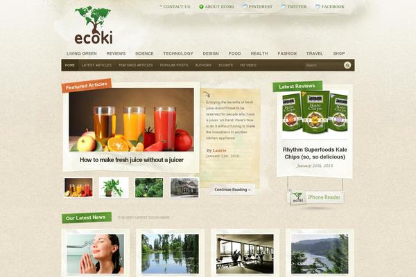 ecoki.com site used Ecoki