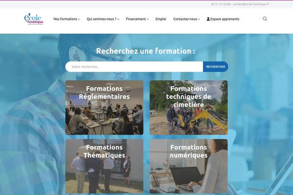 ecole-funetique.fr site used Scrate