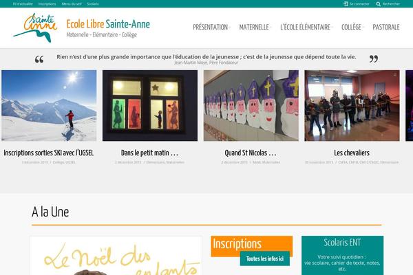Astra theme site design template sample