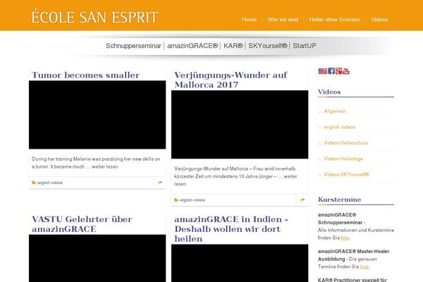 ecole-san-esprit.tv site used Esprittv