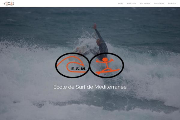 ecole-surf-mediterranee.com site used Milkyway